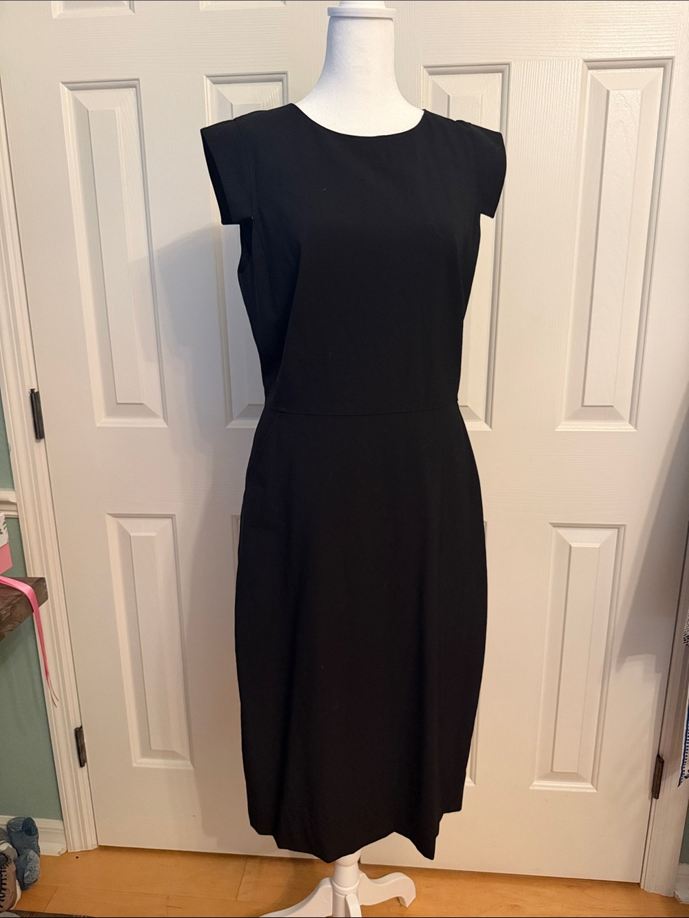 J. Crew Black sheath dress
